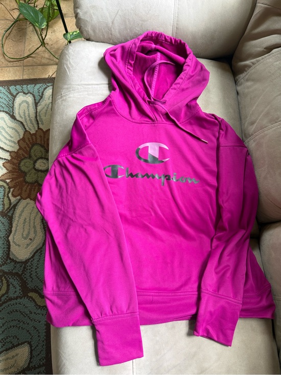 Champion Tops - Champion Hot Pink Hooded Pullover XL